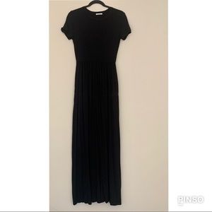 Classic Black Maxi Dress